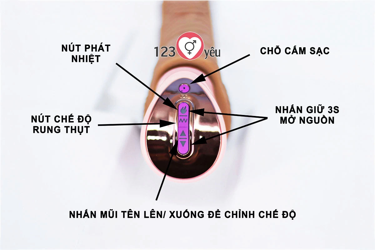 Dương vật giả Joker TSN rung, thụt cảm ứng