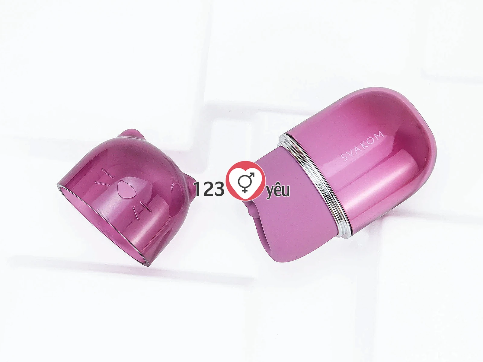 Máy liếm hút SVAKOM Klitty 2 trong 1 điều khiển qua App