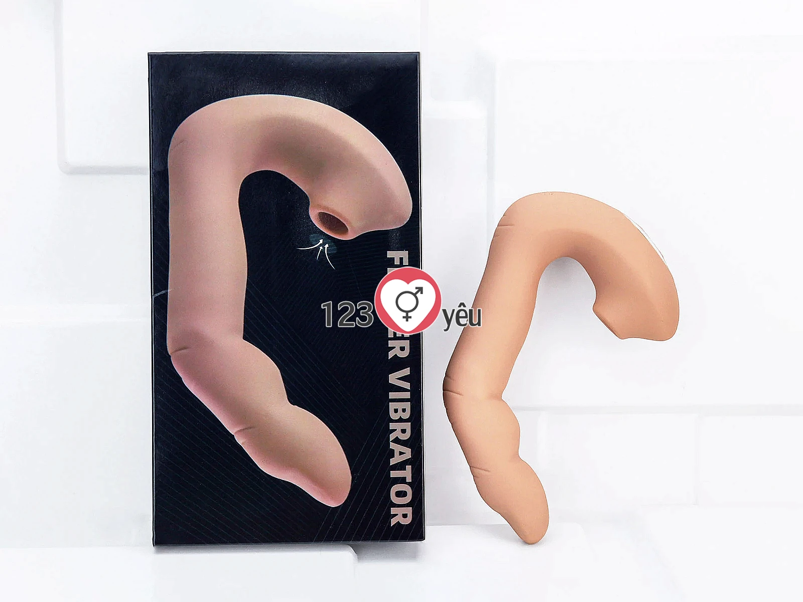 Ngón tay rung hút JIUAI Finger Vibrator kết hợp lực hút nhịp nhàng và rung đa tần số