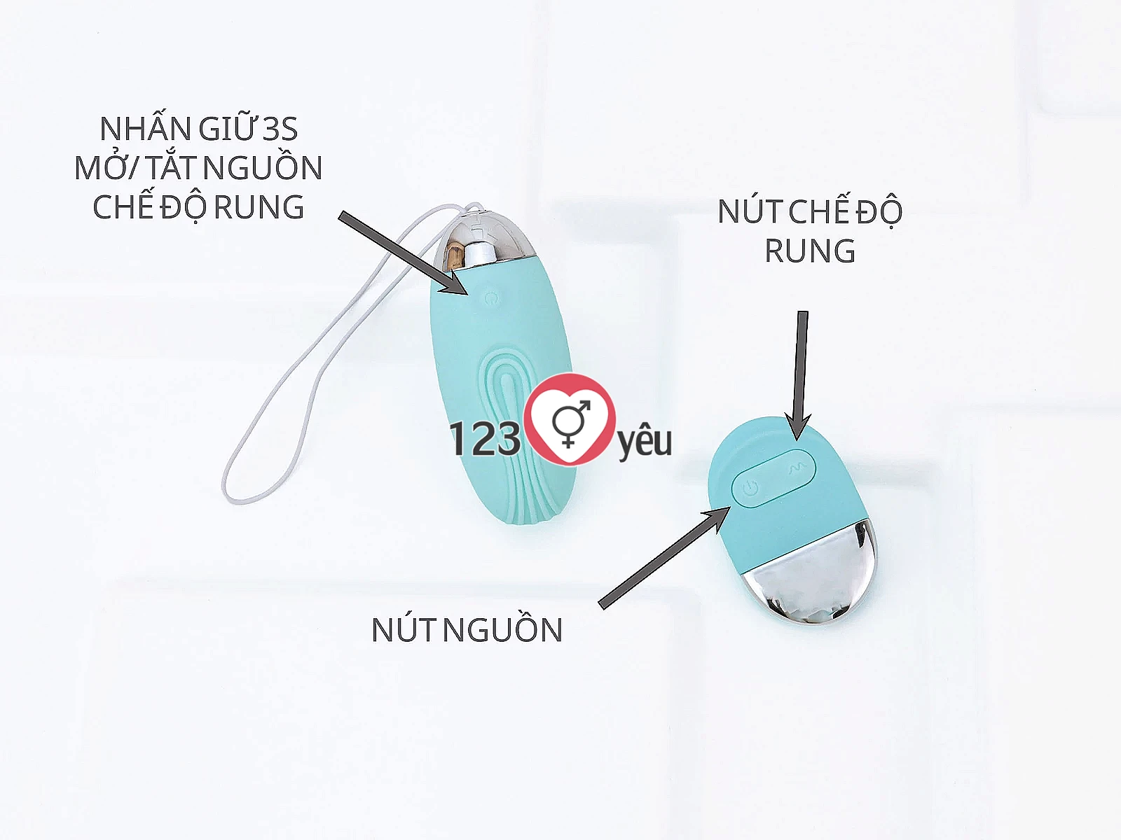 Trứng rung tình yêu LILO kèm điều khiển từ xa