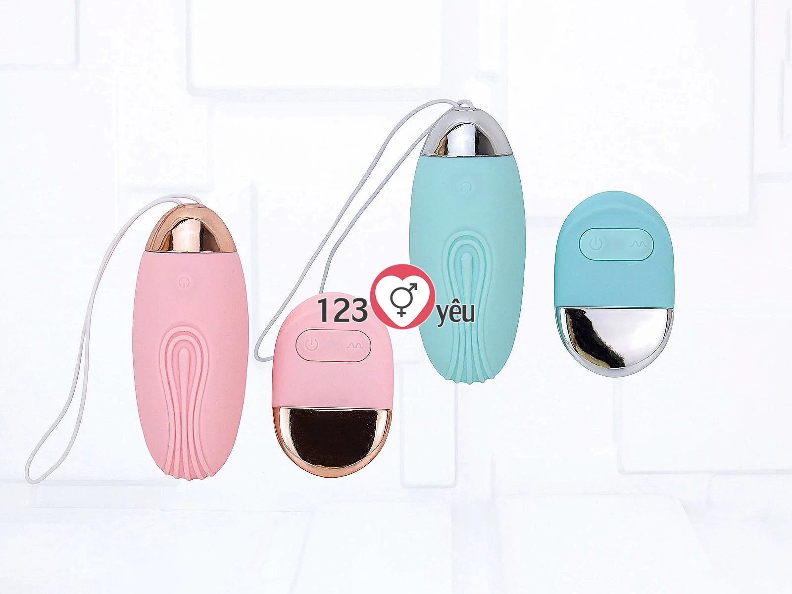 Trứng rung tình yêu LILO Small Whale kèm điều khiển rời pin sạc