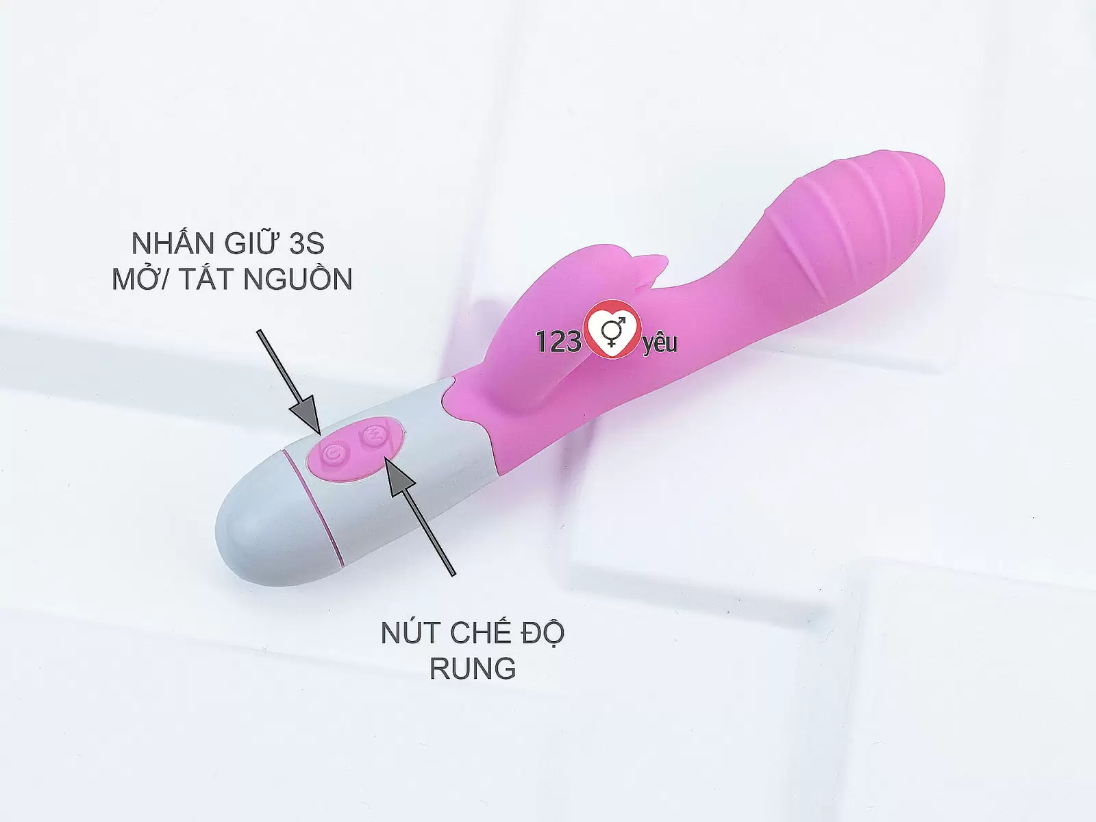 Dương vật giả Snappy nhánh gai mềm rung nhiều chế độ