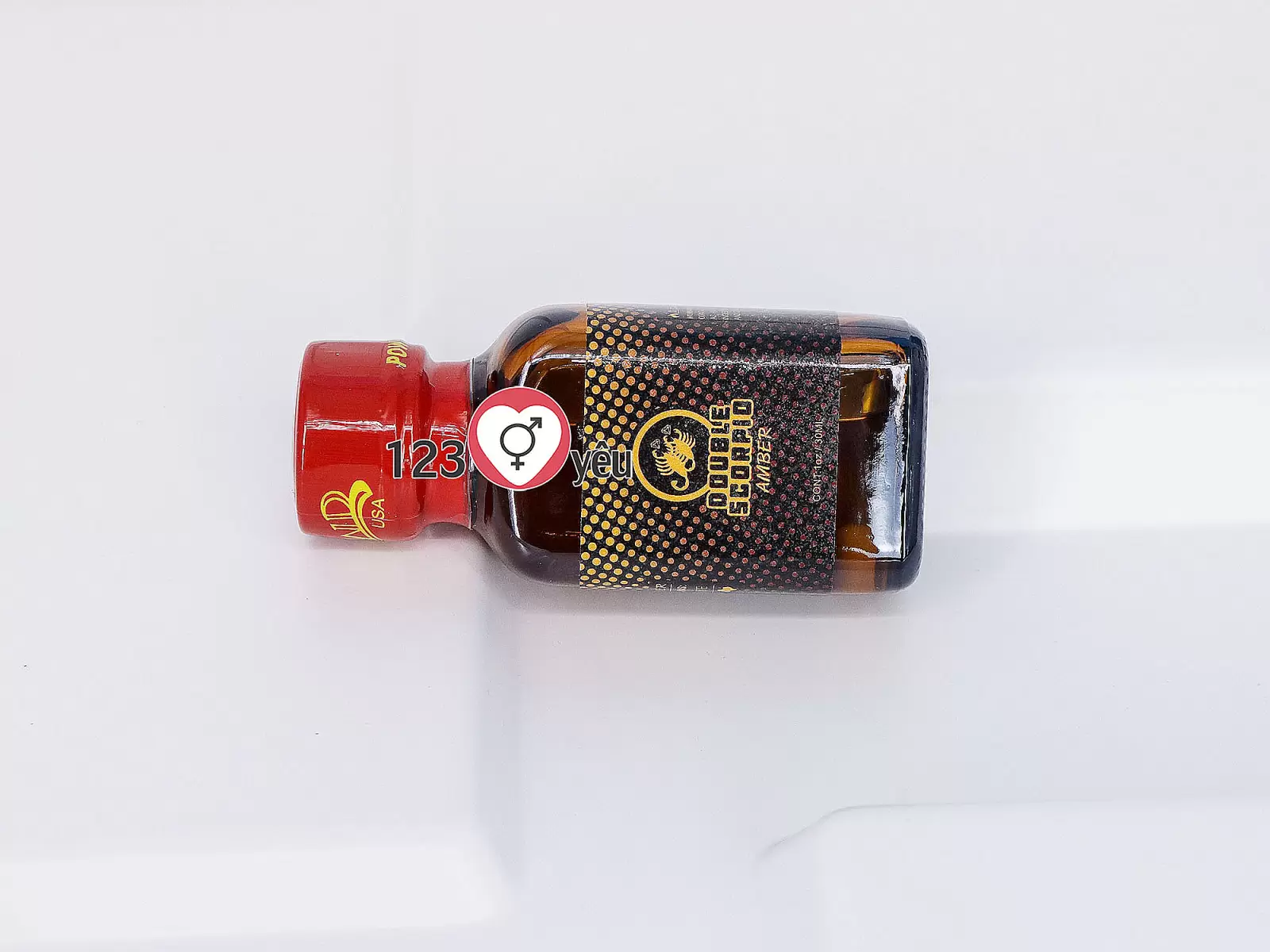 Chai hít Double Scorpio Amber 30ml tăng cường sự nhạy cảm và khoái cảm tột đỉnh