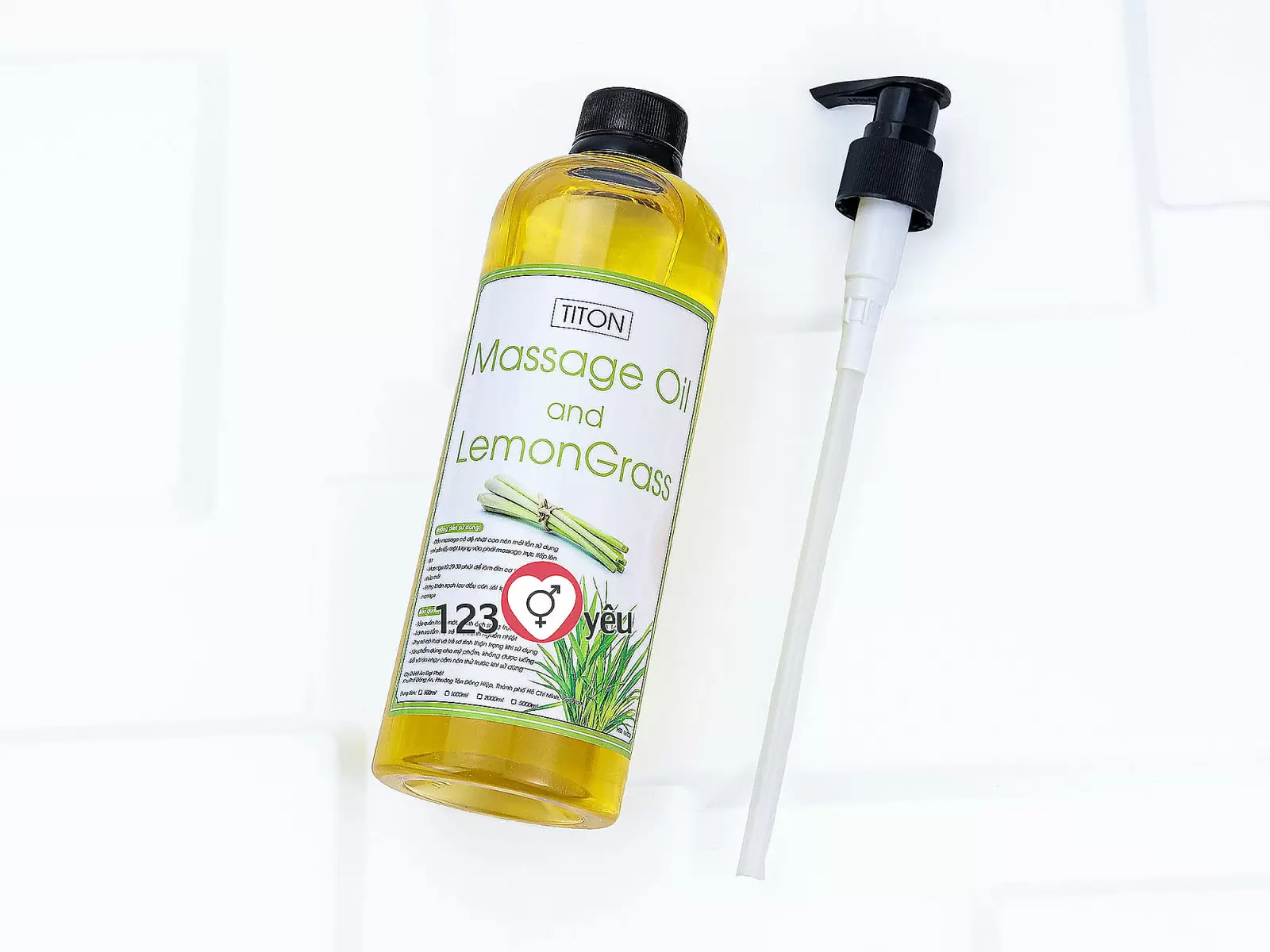 Dầu massage Olive and LemonGrass thư giãn tối ưu cho toàn thân