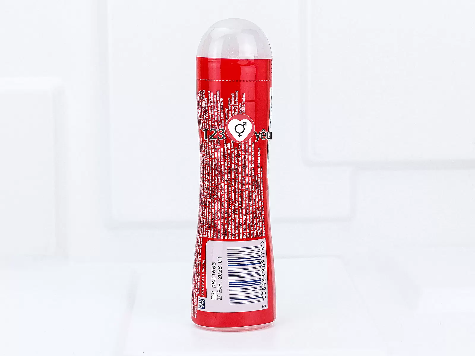 Gel bôi trơn gốc nước DUREX Play Saucy Strawberry