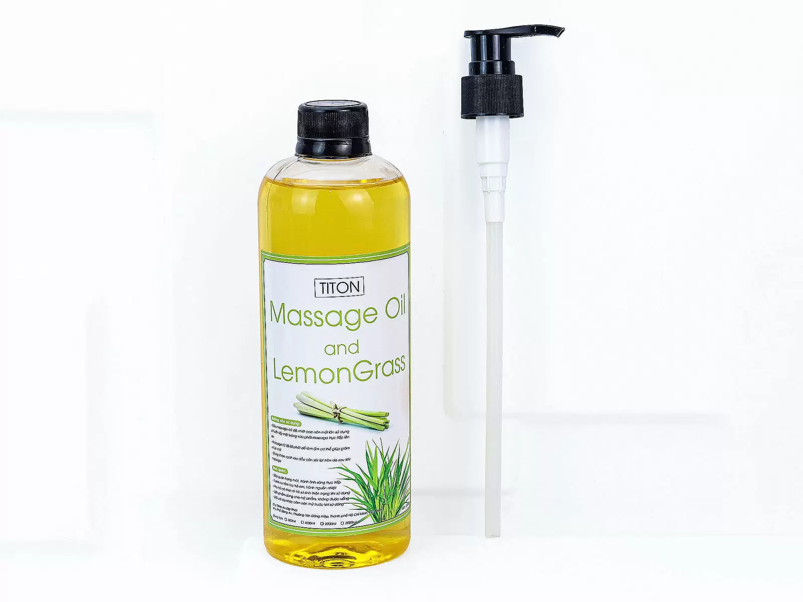 Dầu massage Olive and LemonGrass thư giãn tối ưu cho toàn thân