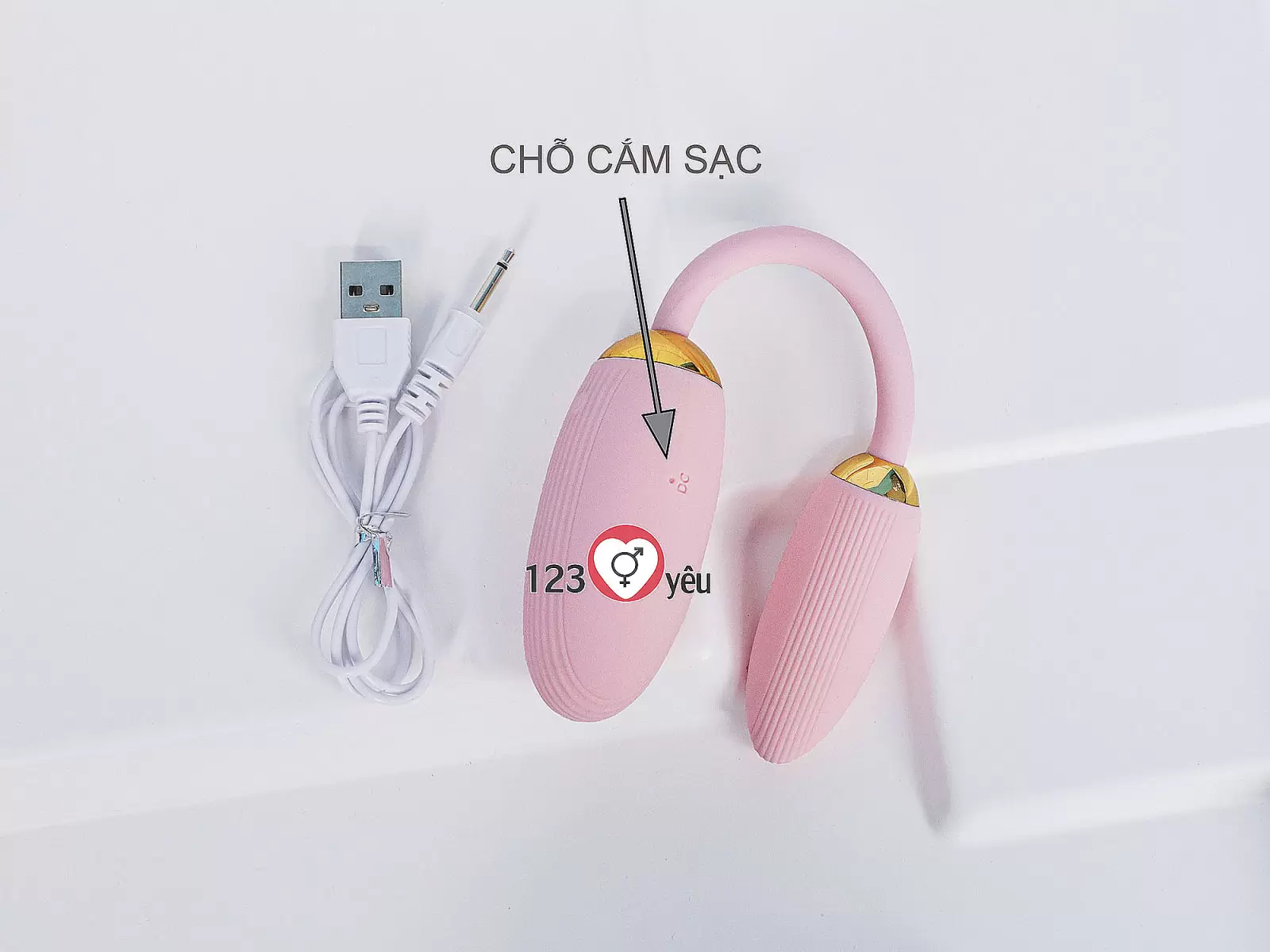 Trứng rung 2 đầu Ankni điều khiển từ xa
