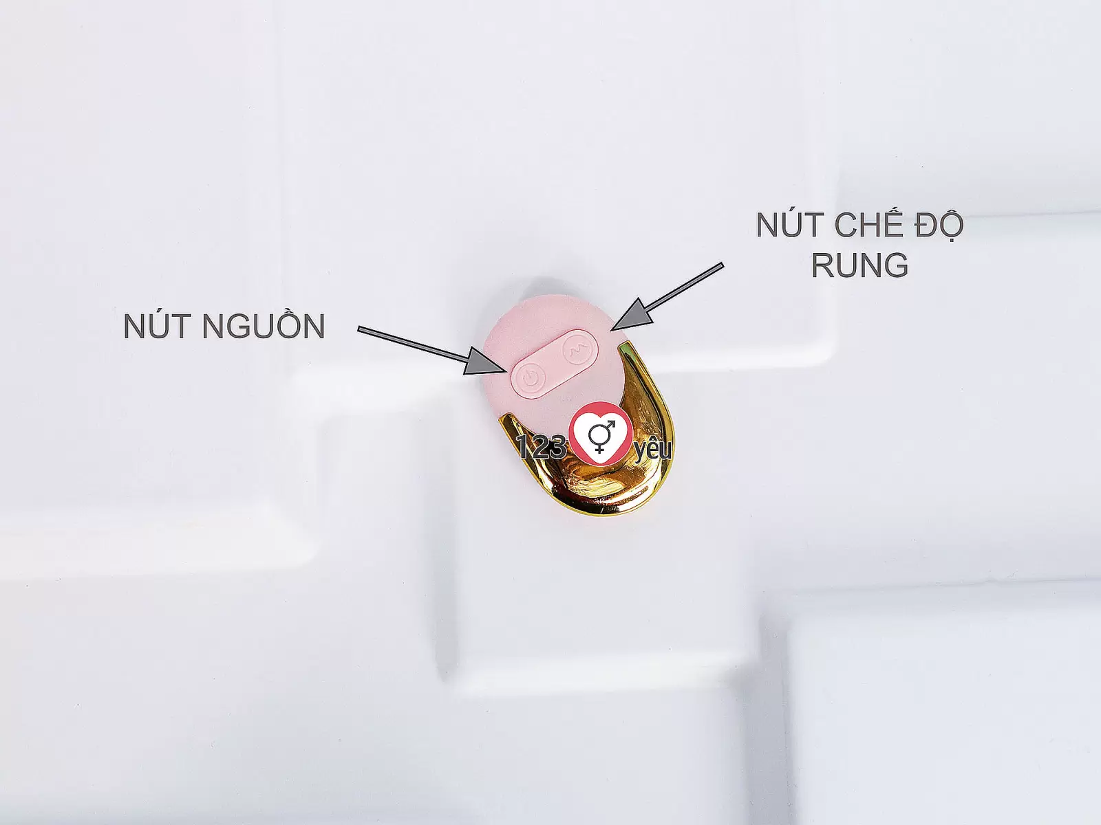 Trứng rung 2 đầu Ankni điều khiển từ xa