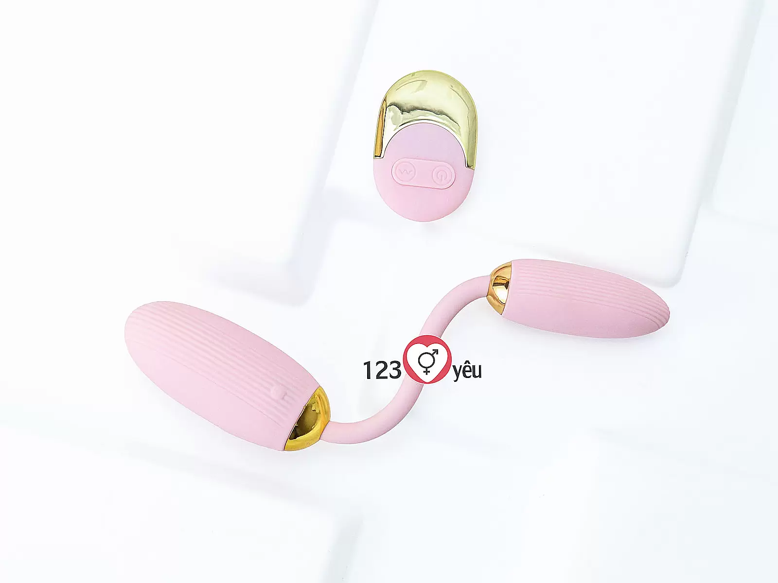 Trứng rung 2 đầu Ankni điều khiển từ xa