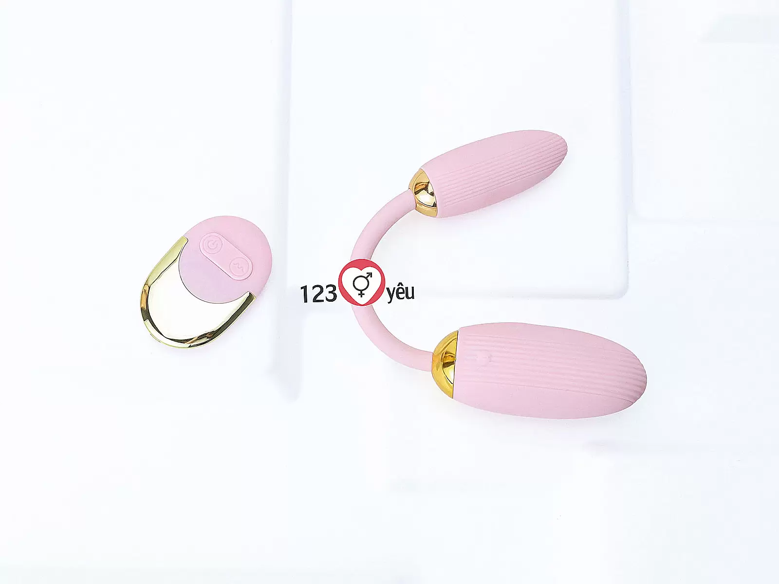 Trứng rung 2 đầu Ankni điều khiển từ xa