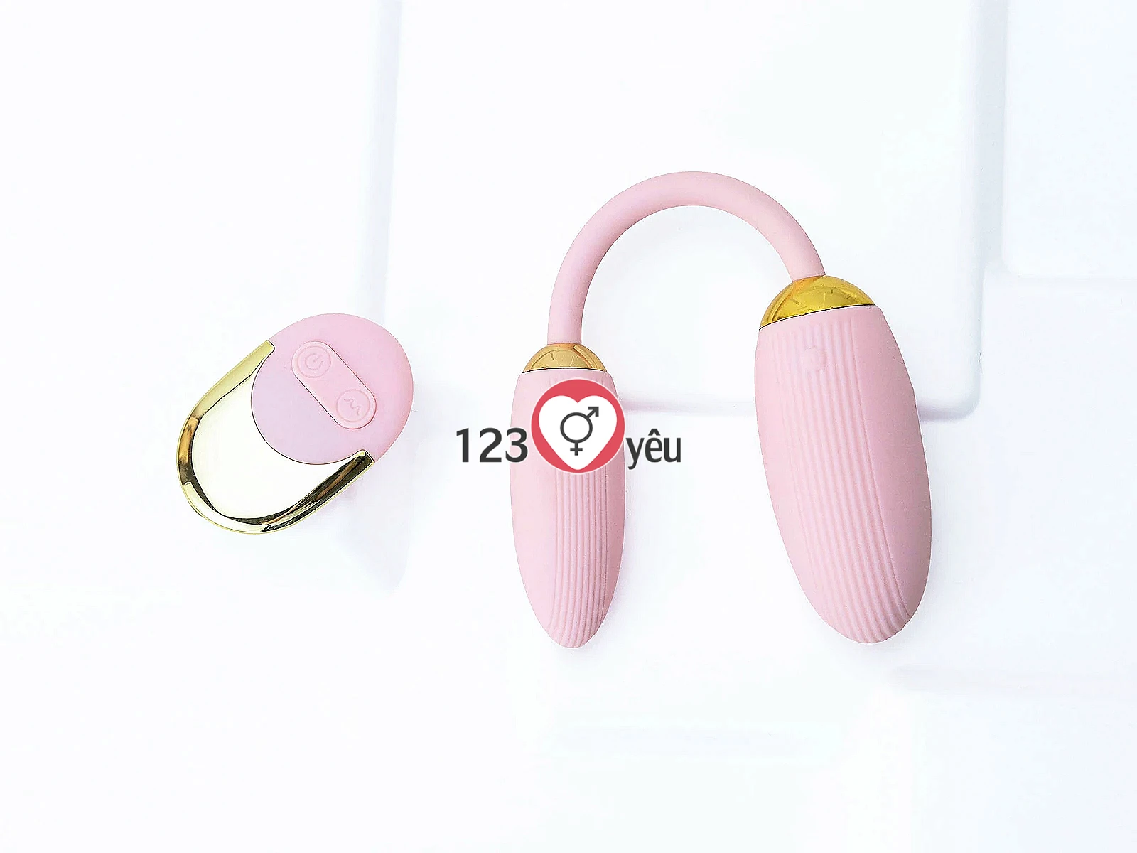 Trứng rung 2 đầu Ankni kèm điều khiển từ xa