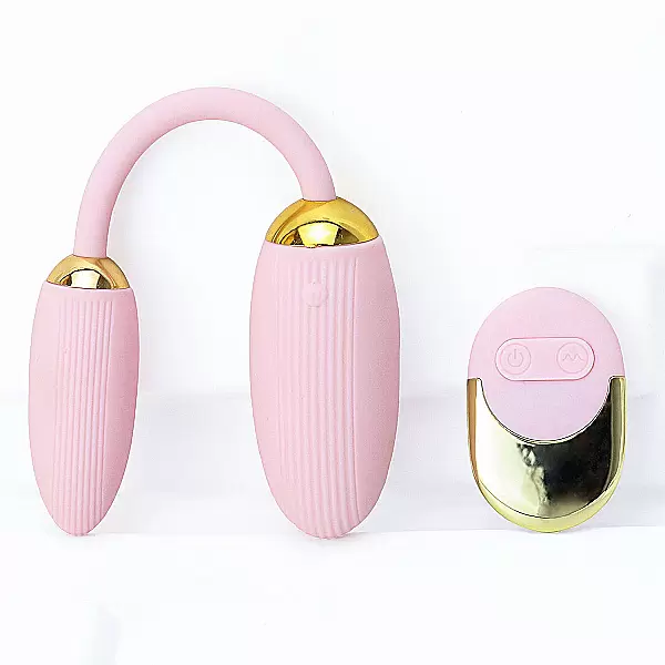 Trứng rung 2 đầu Ankni kèm điều khiển từ xa