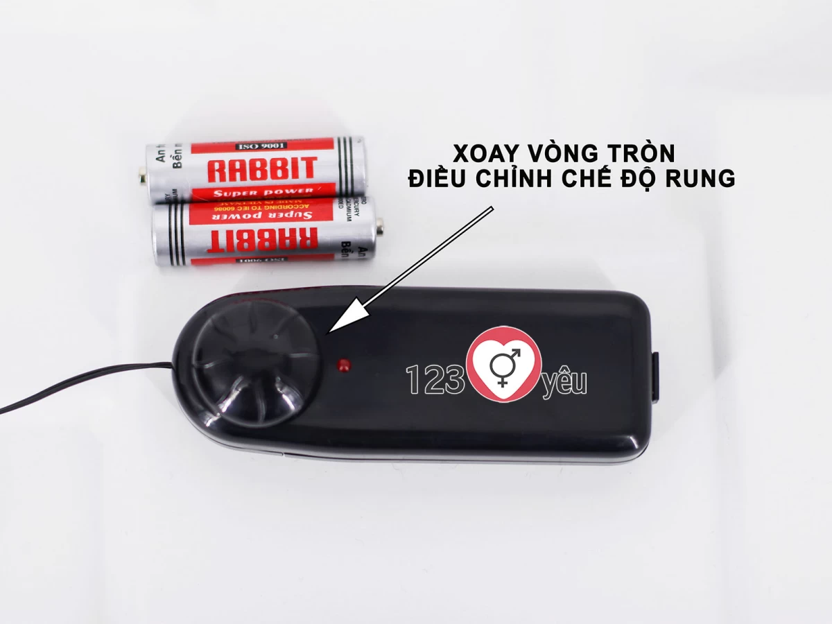 Dương vật giả có dây đeo 2 đầu Ultra Doube Head có rung