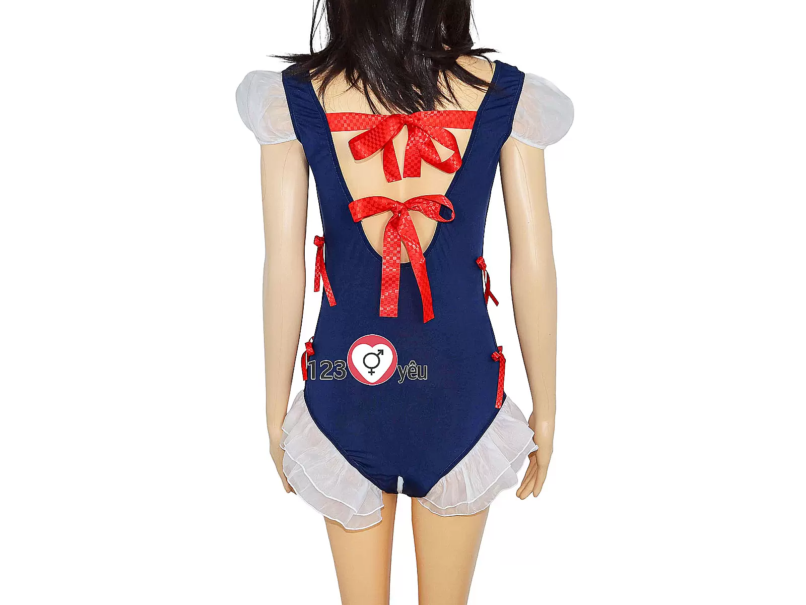 Bộ đồ chơi bạo dâm váy liền thân COSPLAY quyến rũ