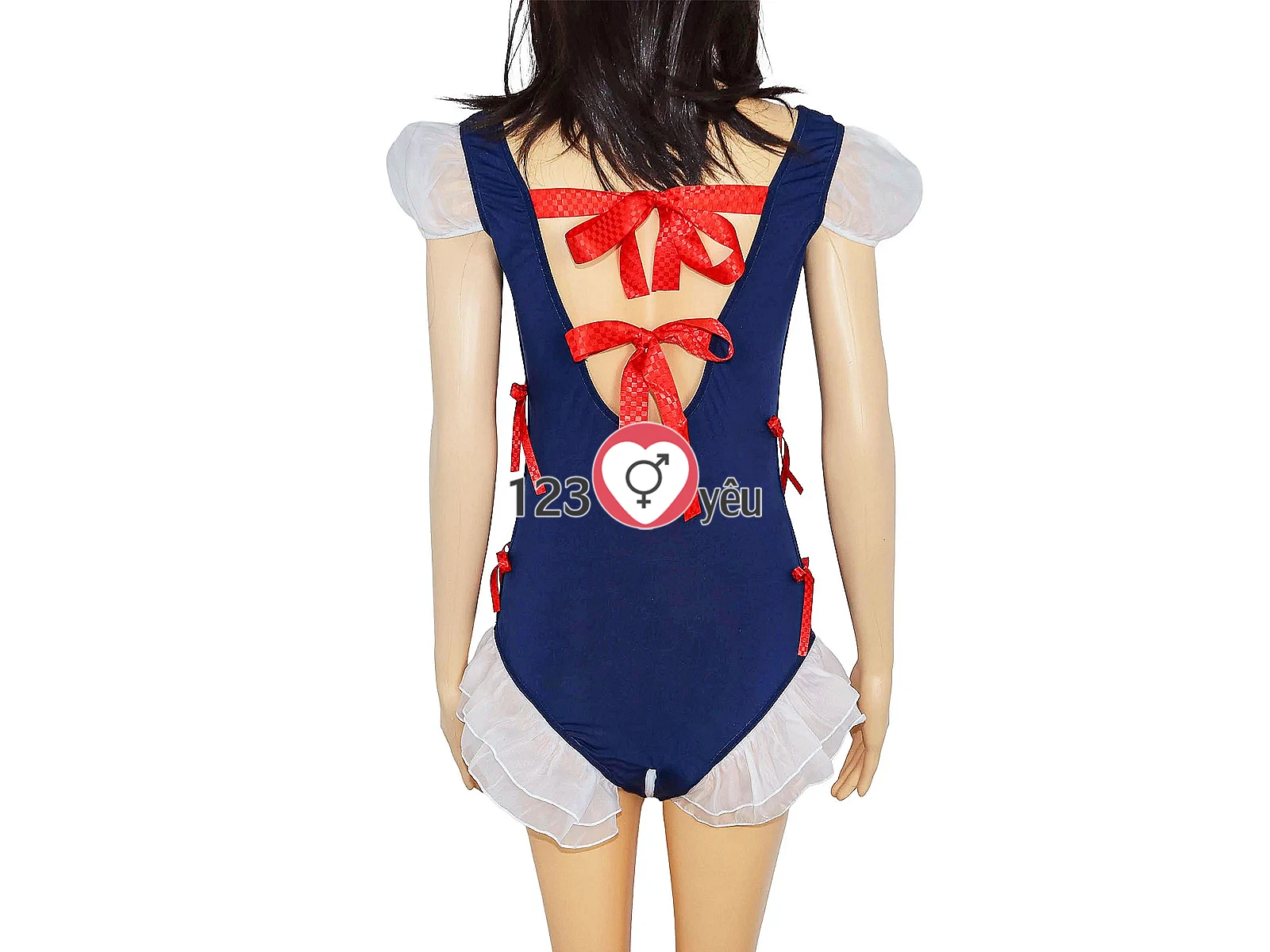 Bộ đồ chơi bạo dâm váy liền thân COSPLAY quyến rũ