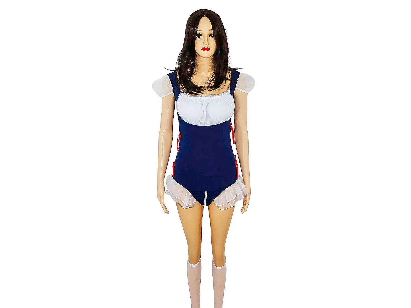 Bộ đồ chơi bạo dâm váy liền thân COSPLAY quyến rũ