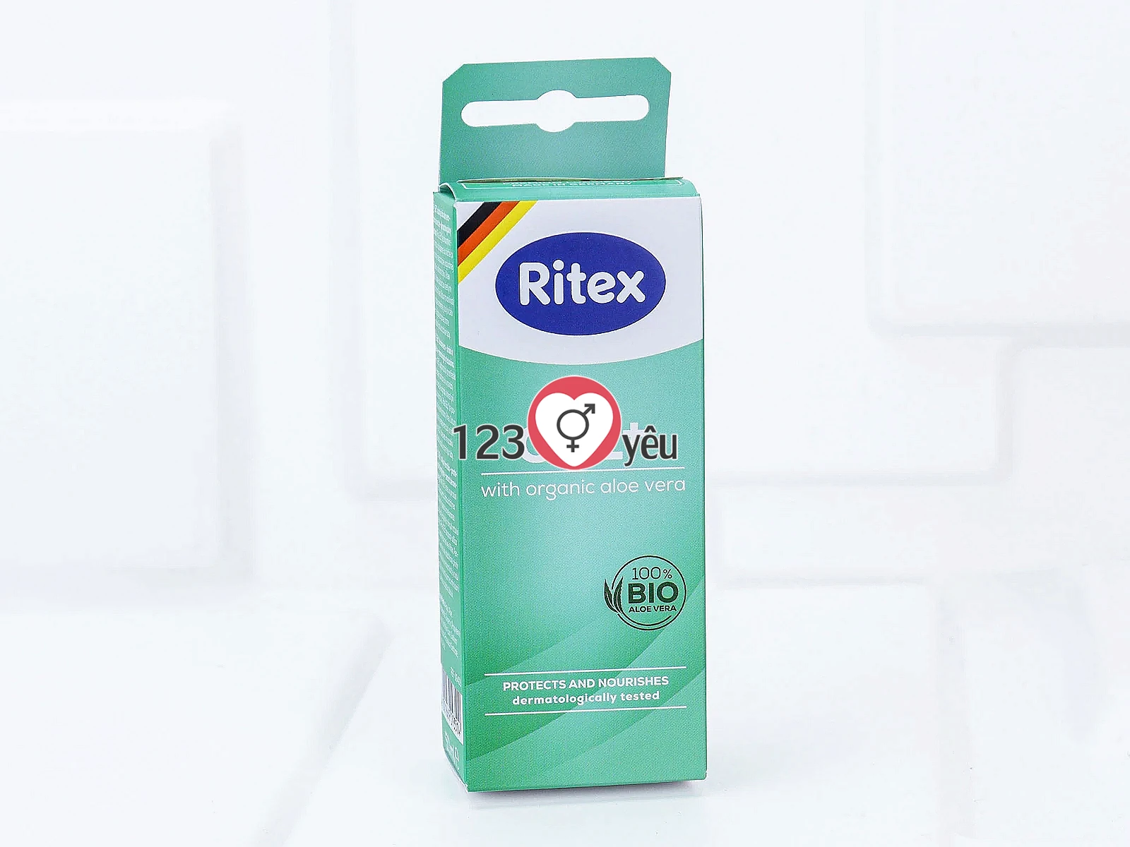 Gel bôi trơn gốc nước lô hội dịu nhẹ Ritex GEL+