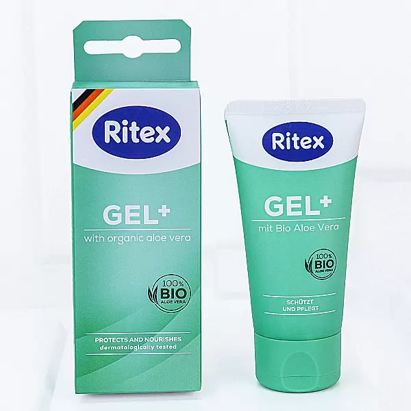 Gel bôi trơn gốc nước lô hội dịu nhẹ Ritex GEL+