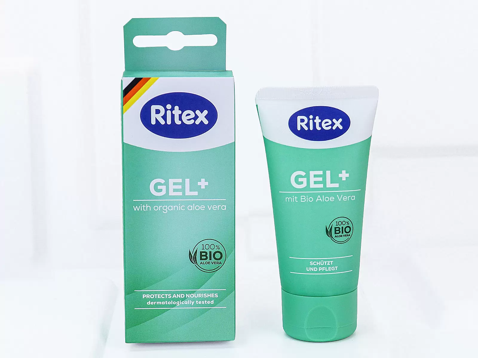 Gel bôi trơn gốc nước lô hội dịu nhẹ Ritex GEL+