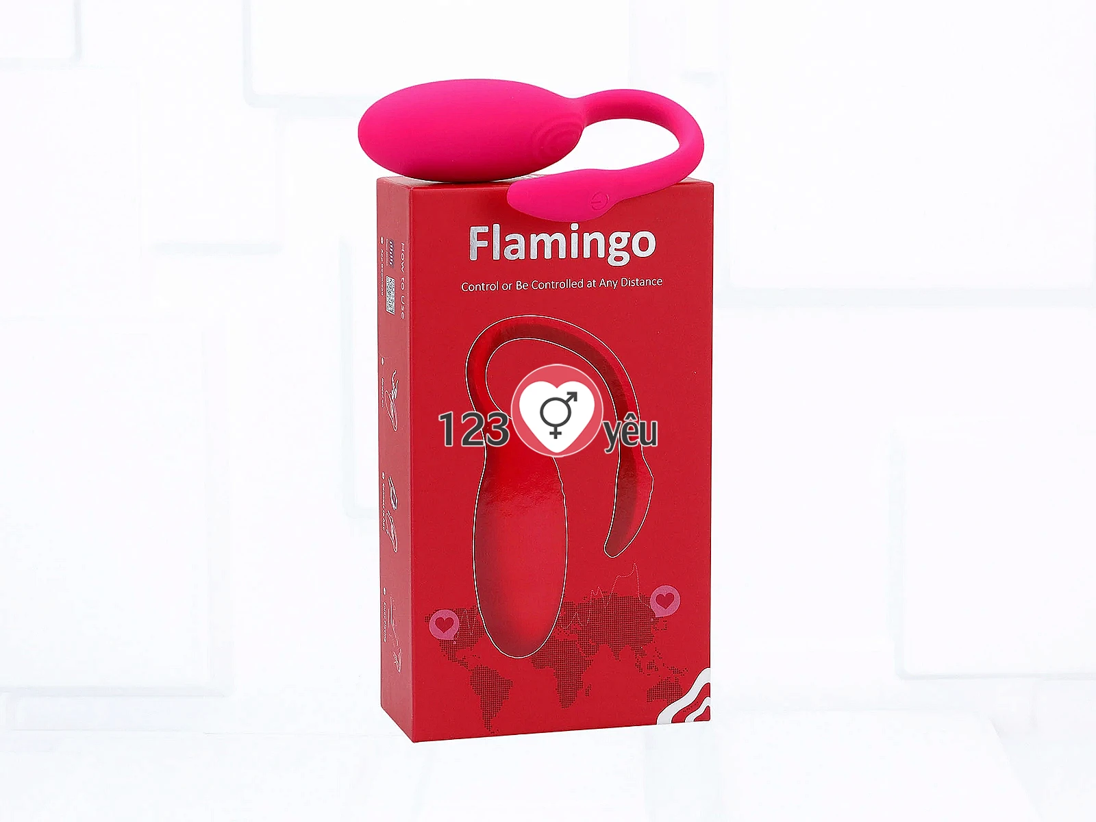 Trứng rung thiên nga Magic Motion Flamingo điều khiển Smartphone ➩ Hàng thật