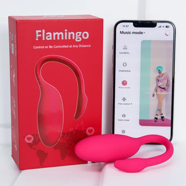 Trứng rung thiên nga Magic Motion Flamingo điều khiển Smartphone ➩ Hàng thật