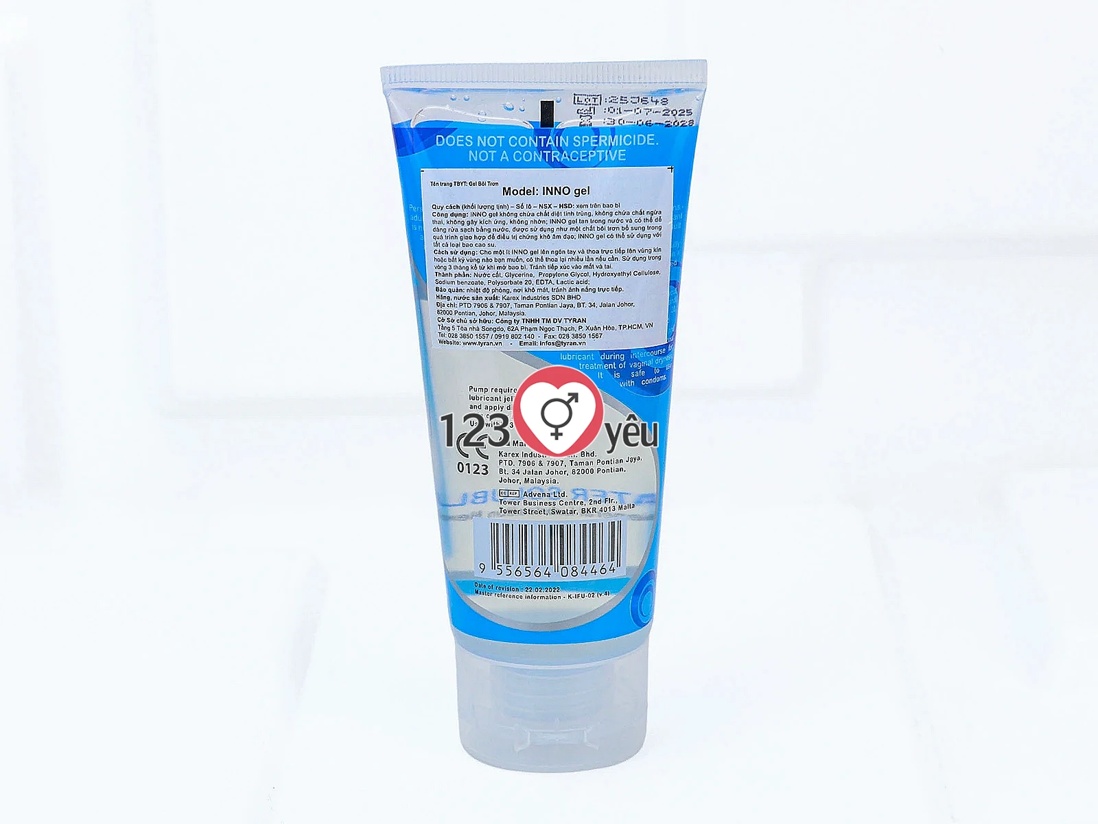Gel bôi trơn FFX Foreskin mang lại cảm giác tươi mát, dễ chịu