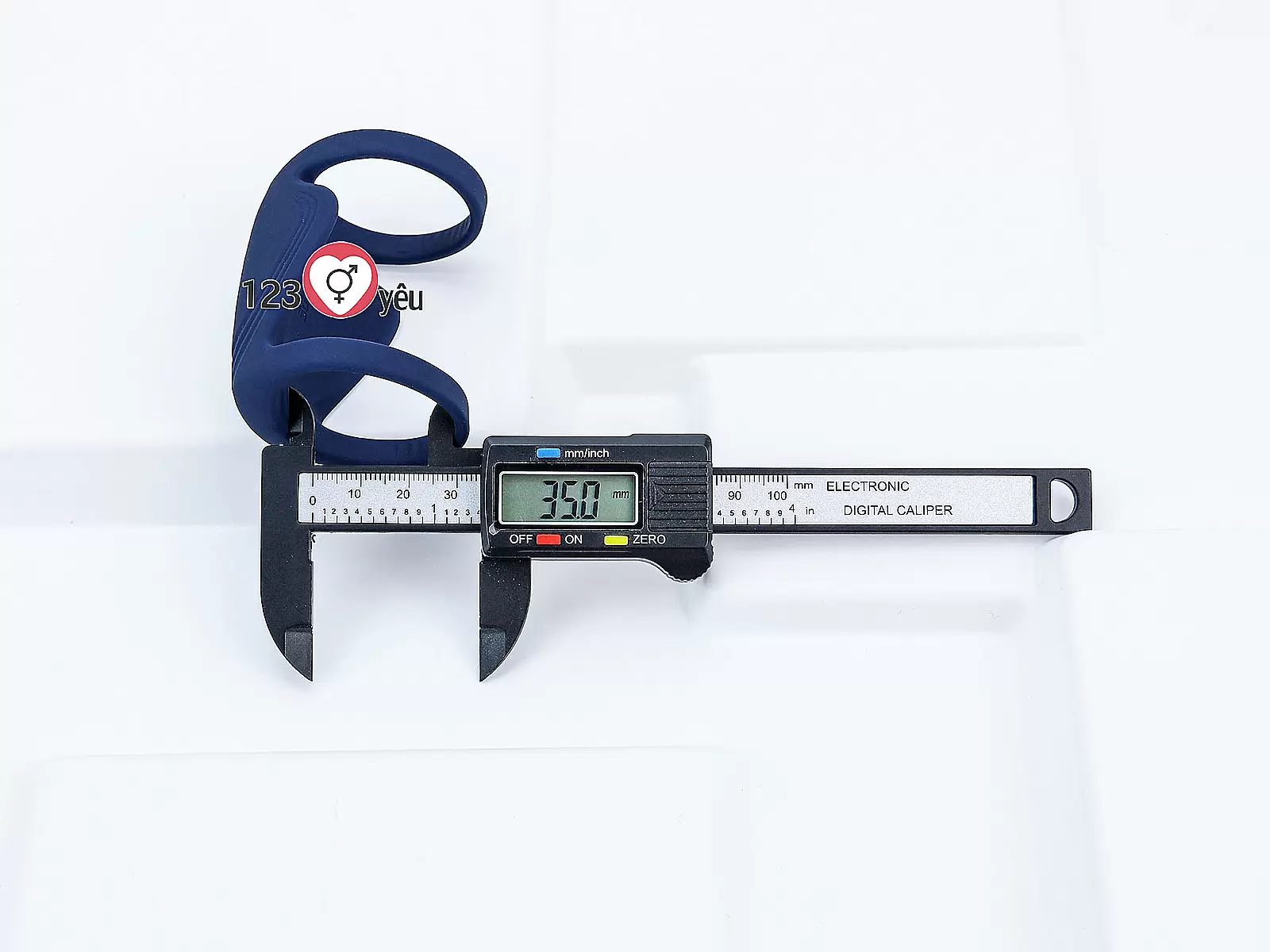 Vòng đeo dương vật Bicyclic Ring kèm điều khiển từ xa (không kèm dương vật giả)