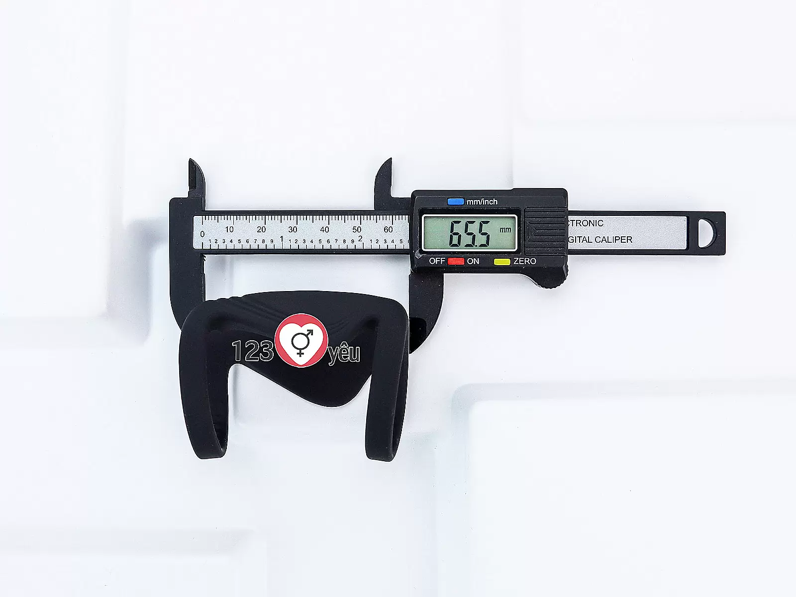 Vòng đeo dương vật Bicyclic Ring kèm điều khiển từ xa (không kèm dương vật giả)