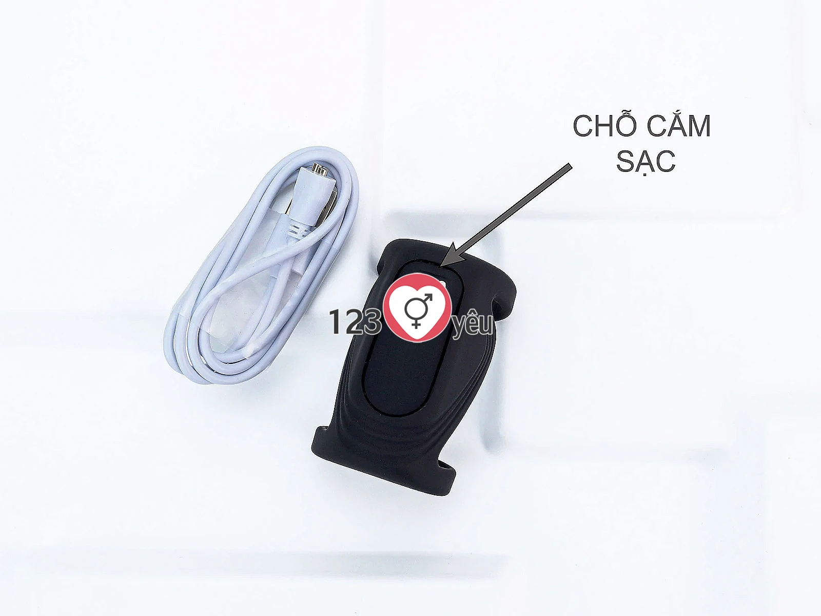 Vòng đeo dương vật Bicyclic Ring kèm điều khiển từ xa (không kèm dương vật giả)