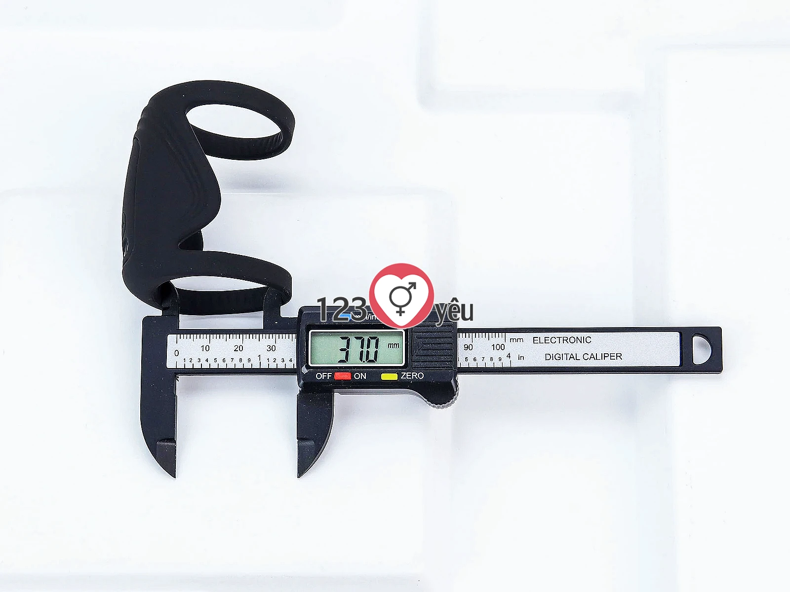 Vòng đeo dương vật Bicyclic Ring kèm điều khiển từ xa (không kèm dương vật giả)