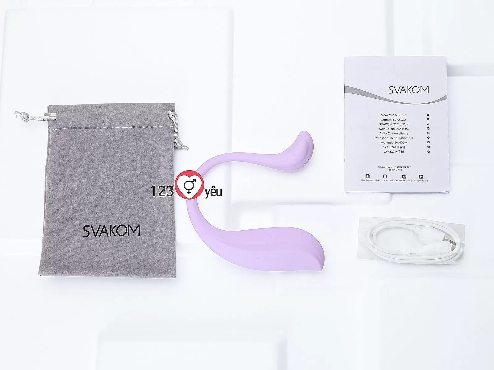 Mát xa tình yêu Svakom Phoenix Neo 2 điều khiển toàn cầu qua App