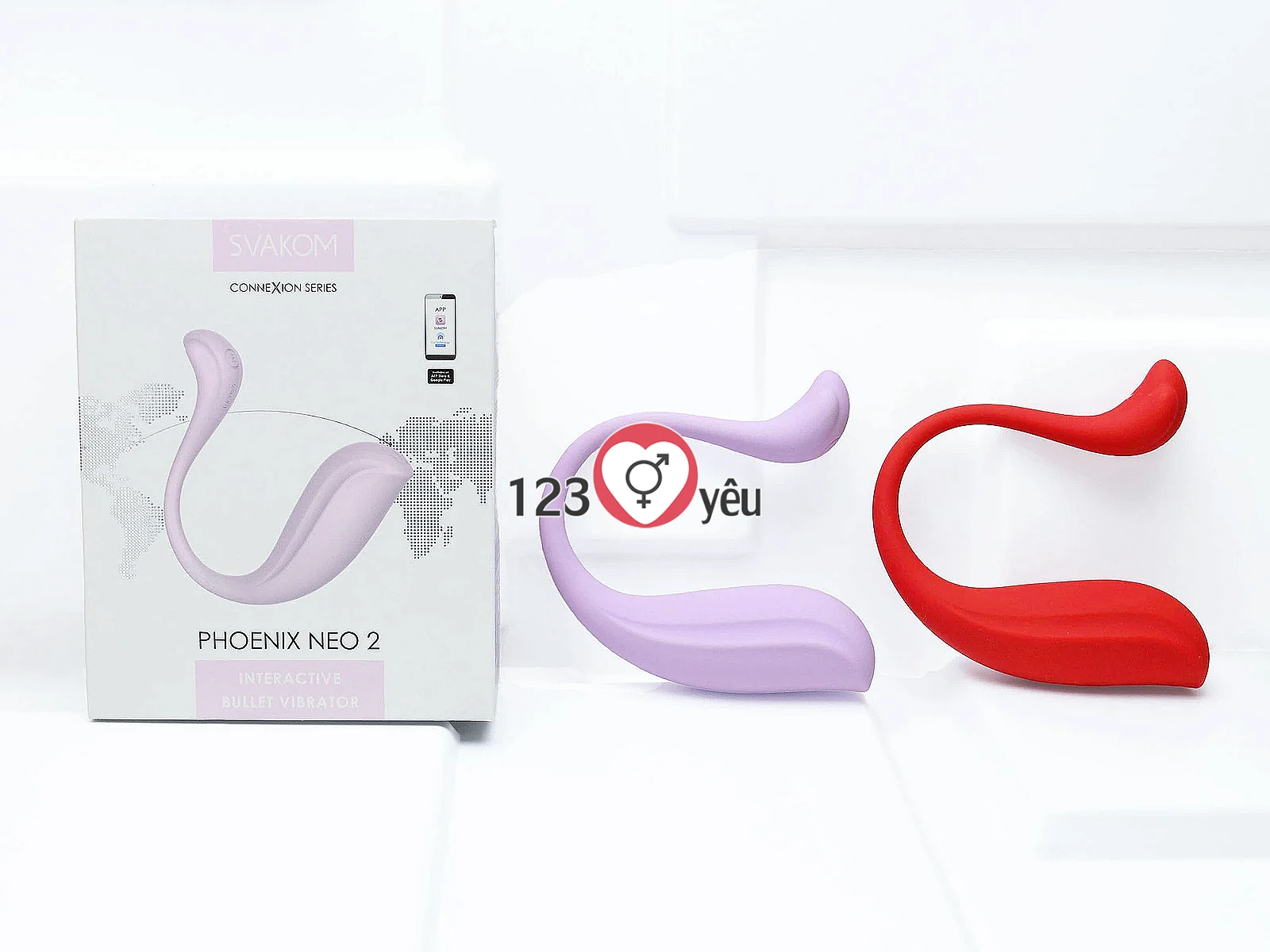 Mát xa tình yêu Svakom Phoenix Neo 2 điều khiển toàn cầu qua App