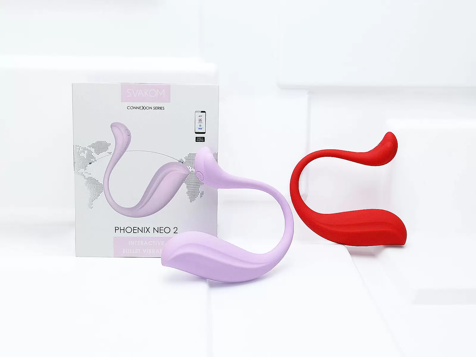 Mát xa tình yêu Svakom Phoenix Neo 2 điều khiển toàn cầu qua App