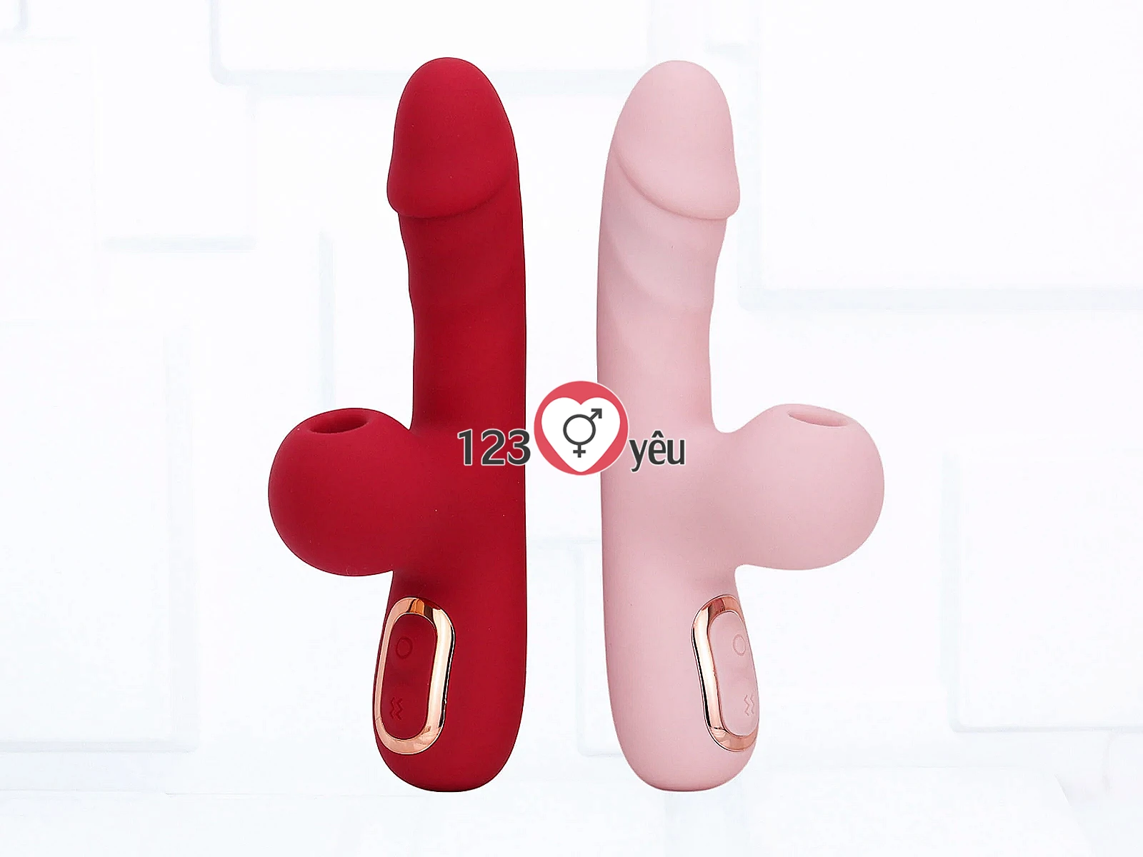 Dương vật giả đa năng Milly có nhánh phụ rung hút nhỏ gọn, tiện lợi