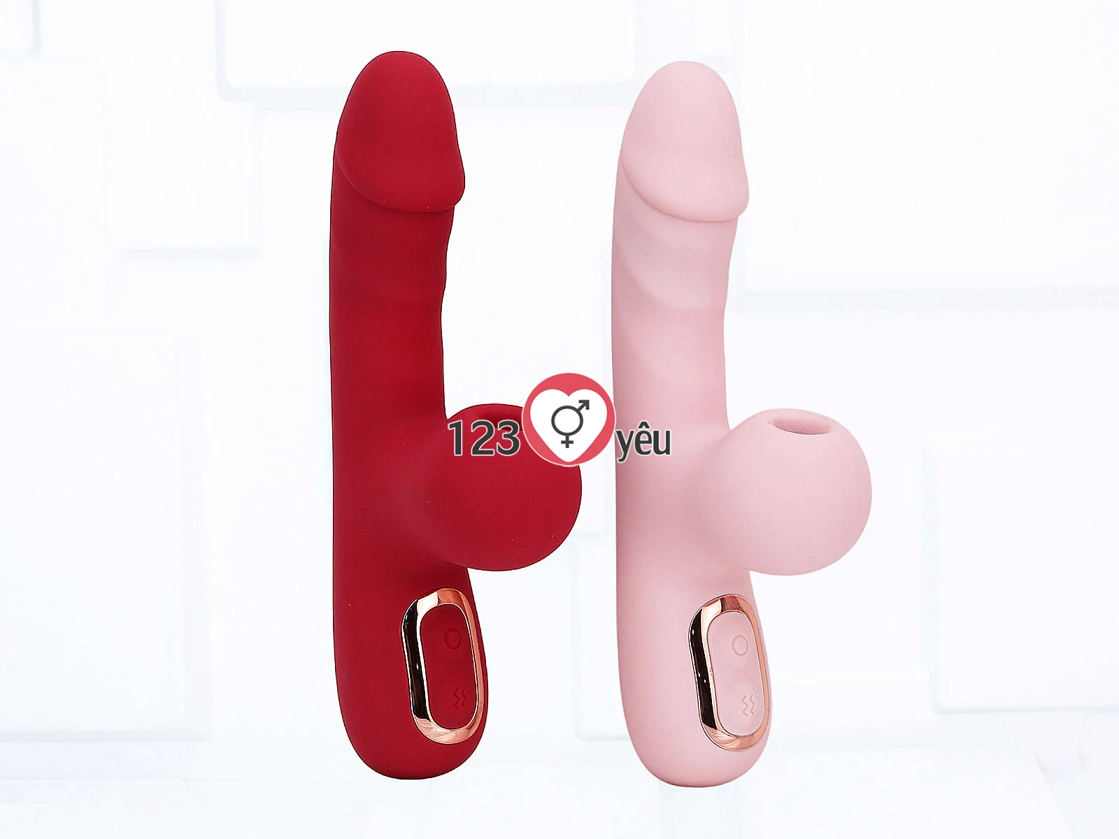 Dương vật giả đa năng Milly có nhánh phụ rung hút nhỏ gọn, tiện lợi