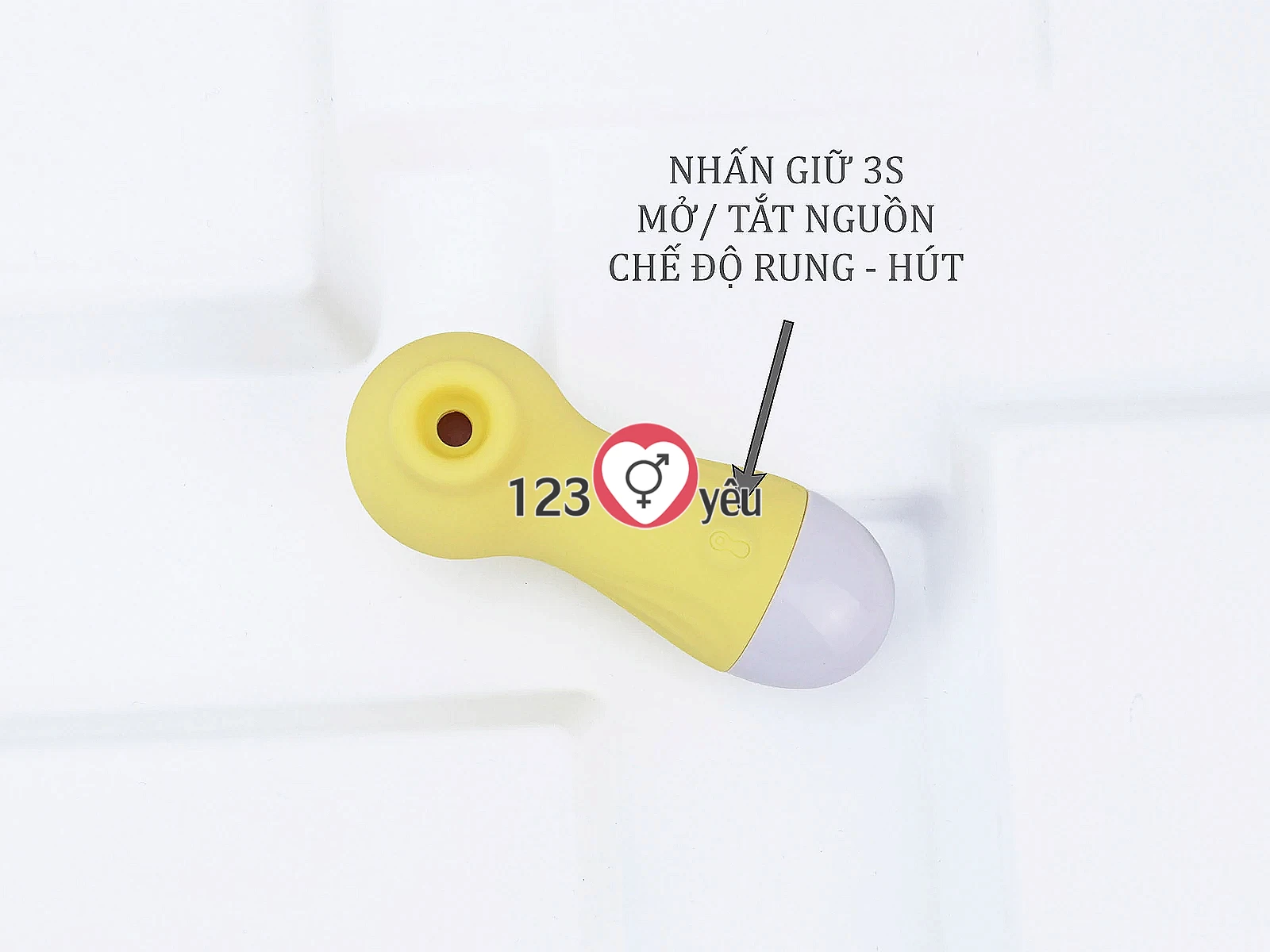 Máy rung hút núm vú âm vật We Love mạnh mẽ và chân thật