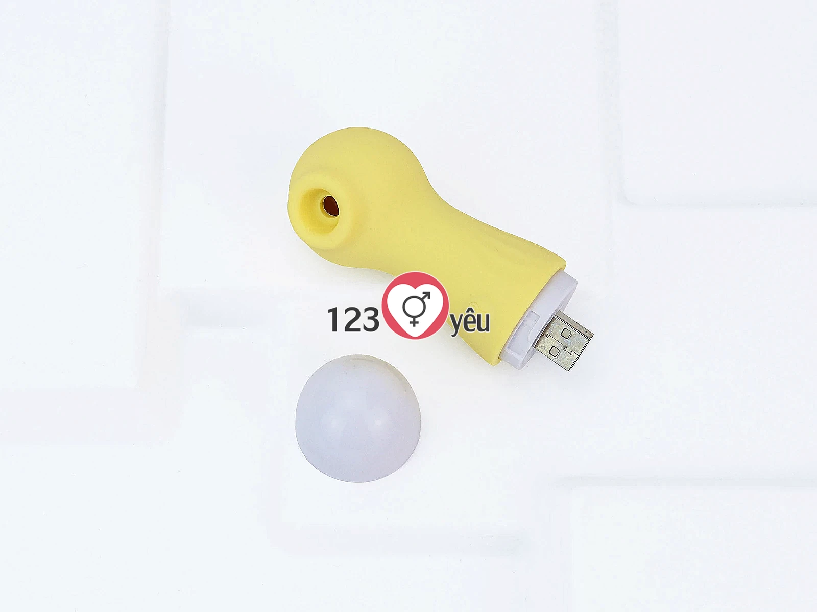 Máy rung hút núm vú âm vật We Love mạnh mẽ và chân thật