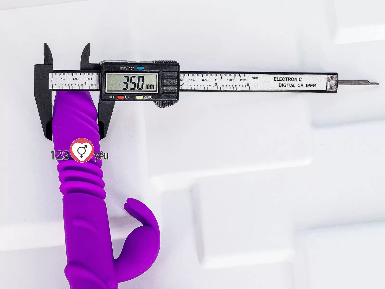 Dương vật giả rung thụt, phát nhiệt Rabbit Vibrator màn hình LCD