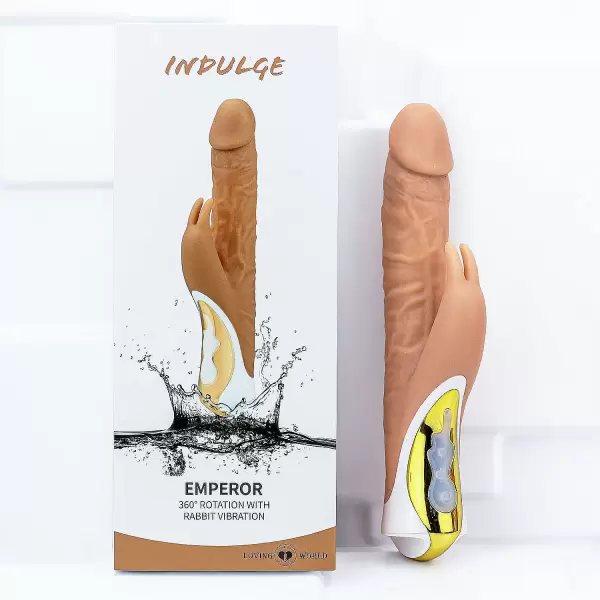 Dương vật giả đa năng Emperor rung ngoáy 360 độ pin sạc