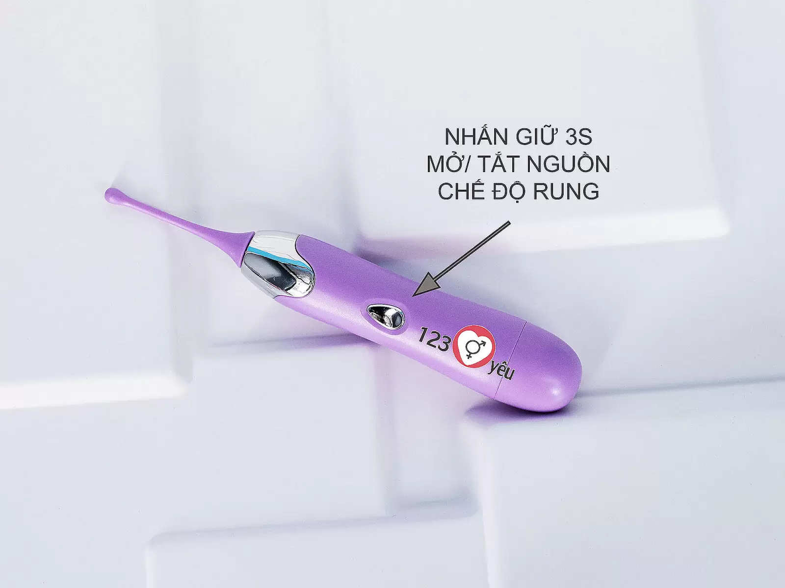 Máy rung điểm G Honey Bean kèm 2 đầu phụ