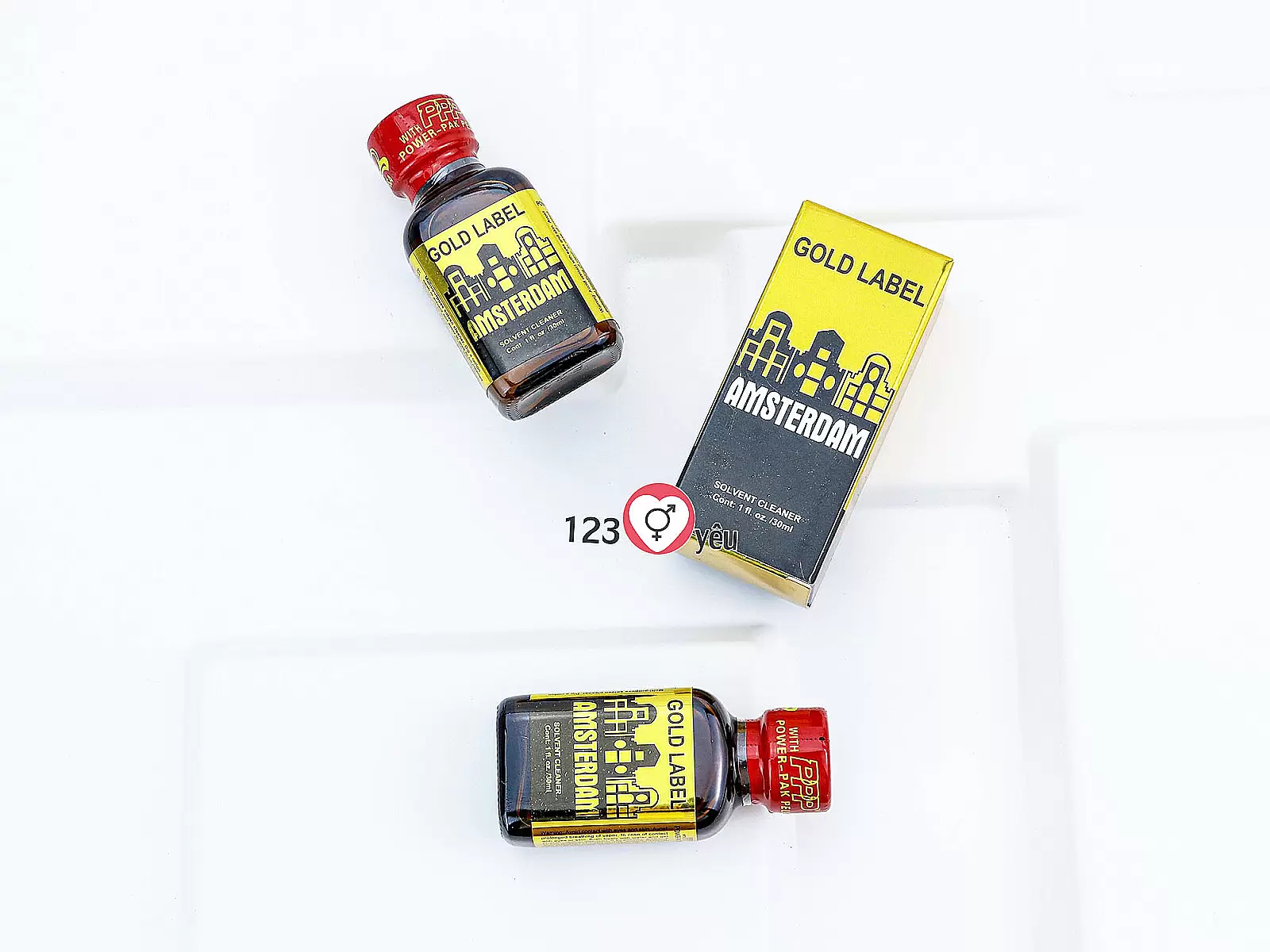 Chai hít Gold Label Amsterdam 30ml tăng cảm giác khoái cảm