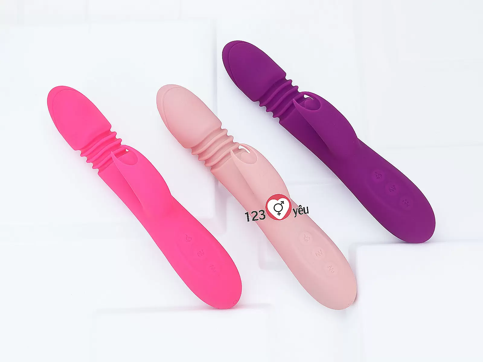 Dương vật giả rung thụt Ella Rod phát nhiệt pin sạc