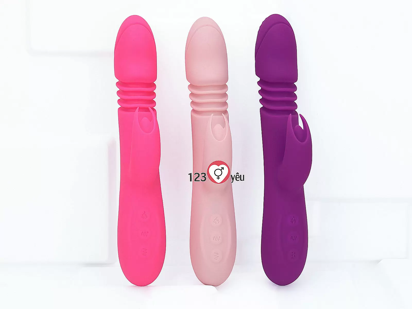 Dương vật giả rung thụt Ella Rod phát nhiệt pin sạc