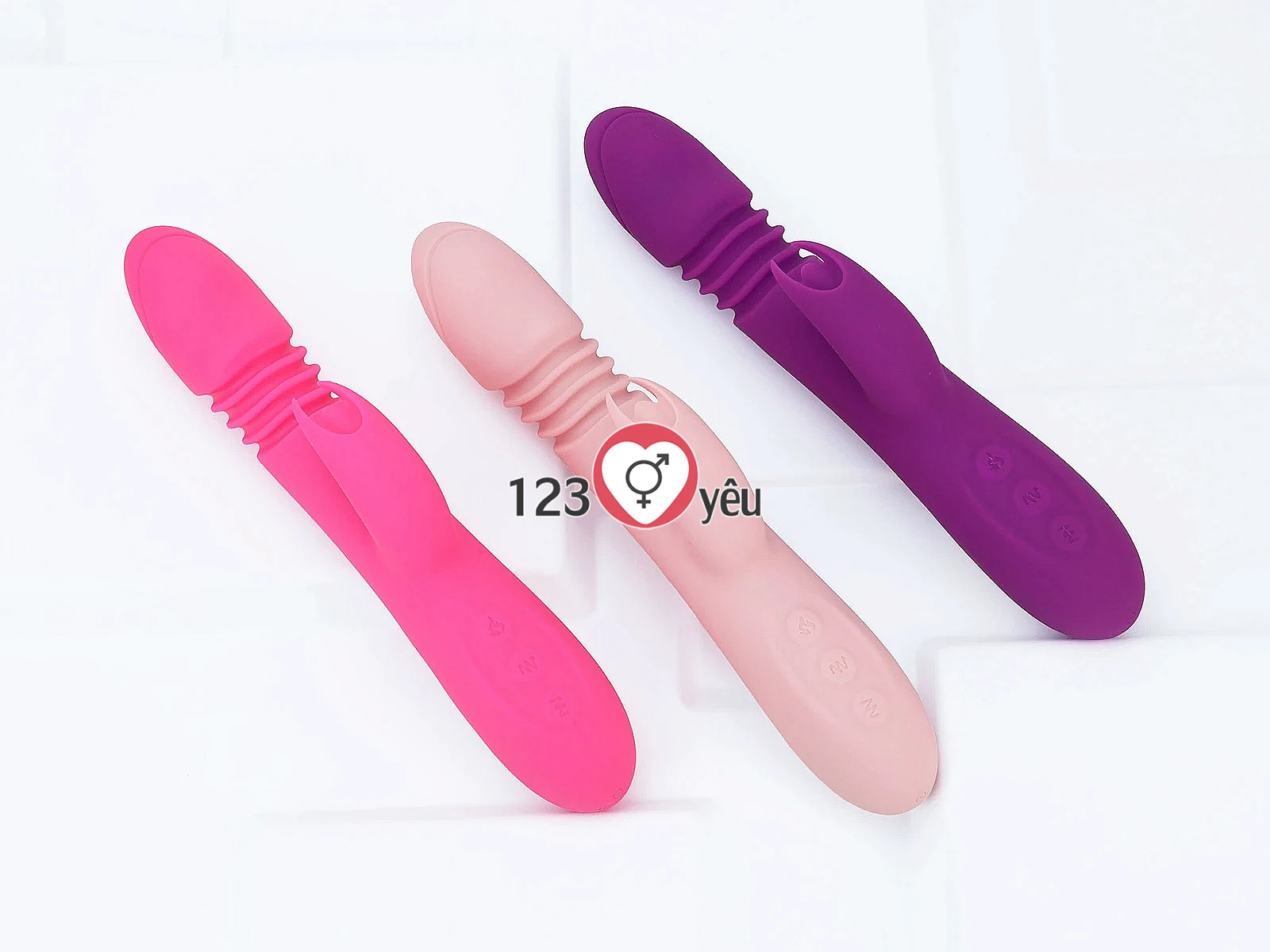 Dương vật giả rung thụt Ella Rod phát nhiệt pin sạc
