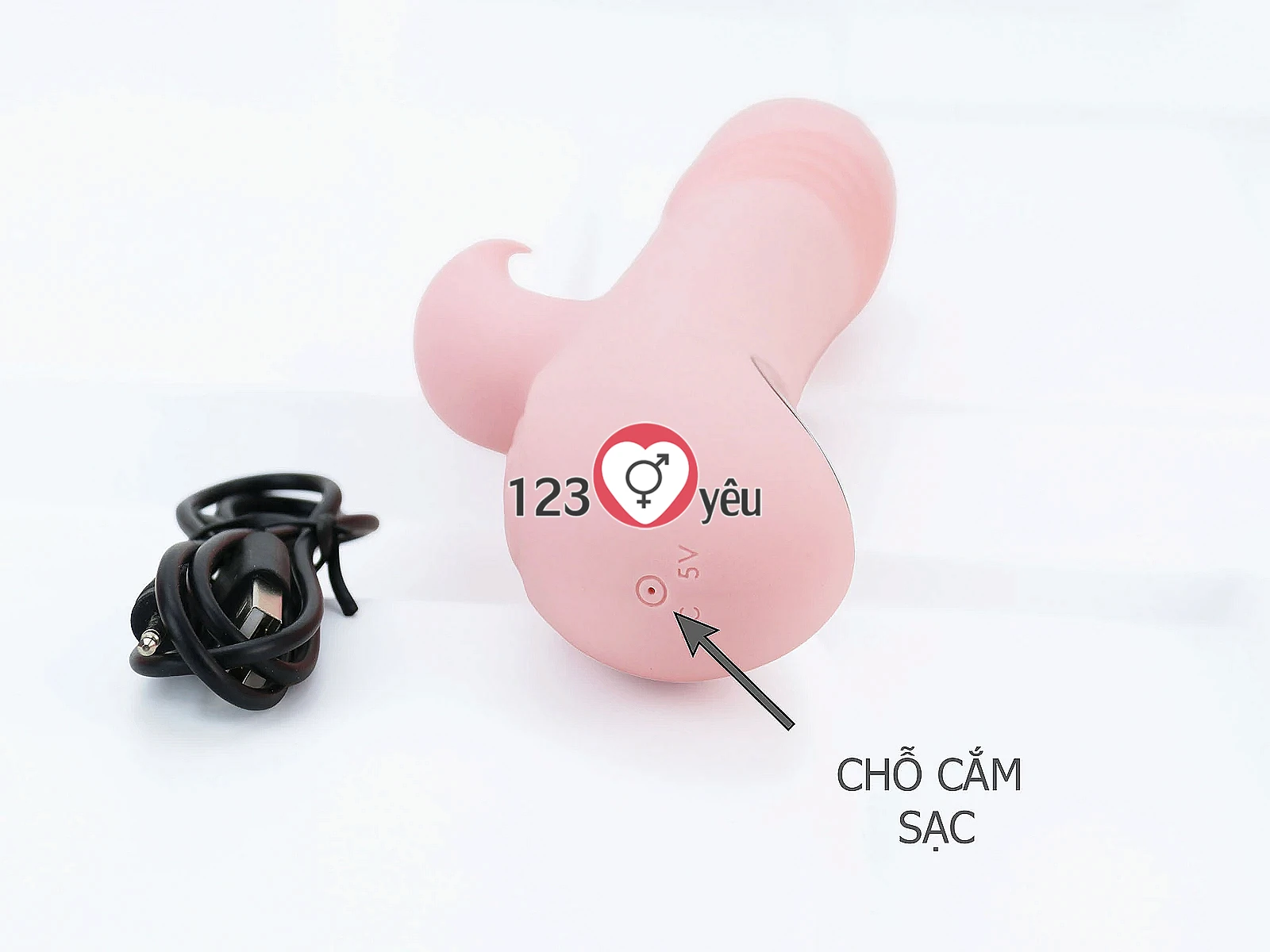 Dương vật giả rung thụt Ella Rod phát nhiệt pin sạc