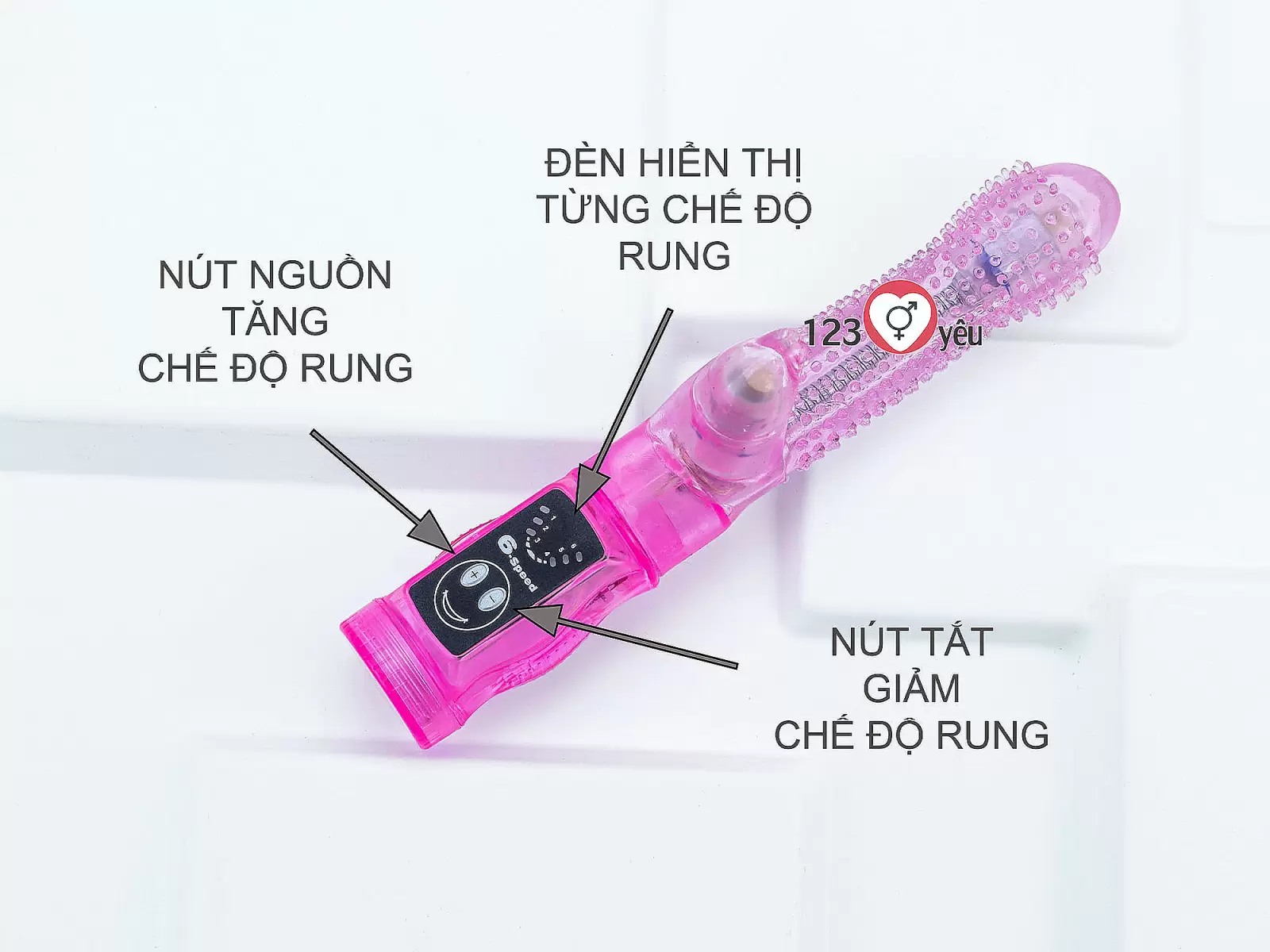 Dương vật giả có gai Tease
