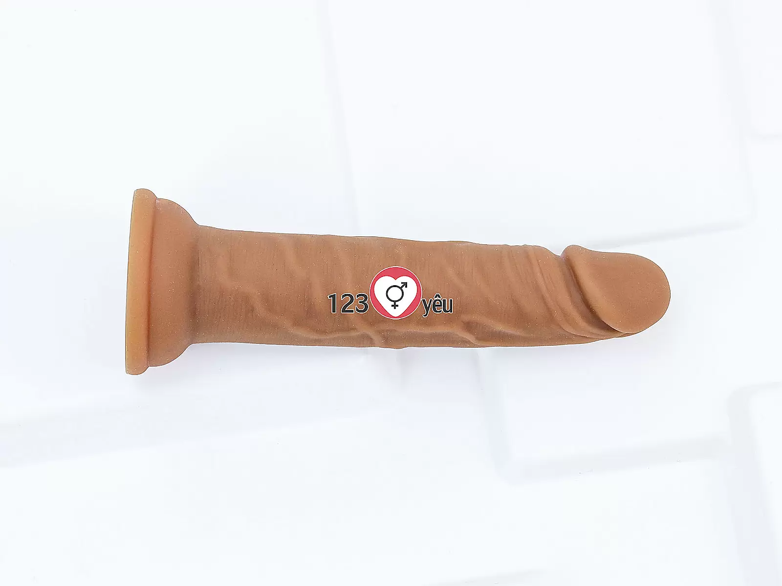 Dương vật giả có đế siêu mềm 7 inch
