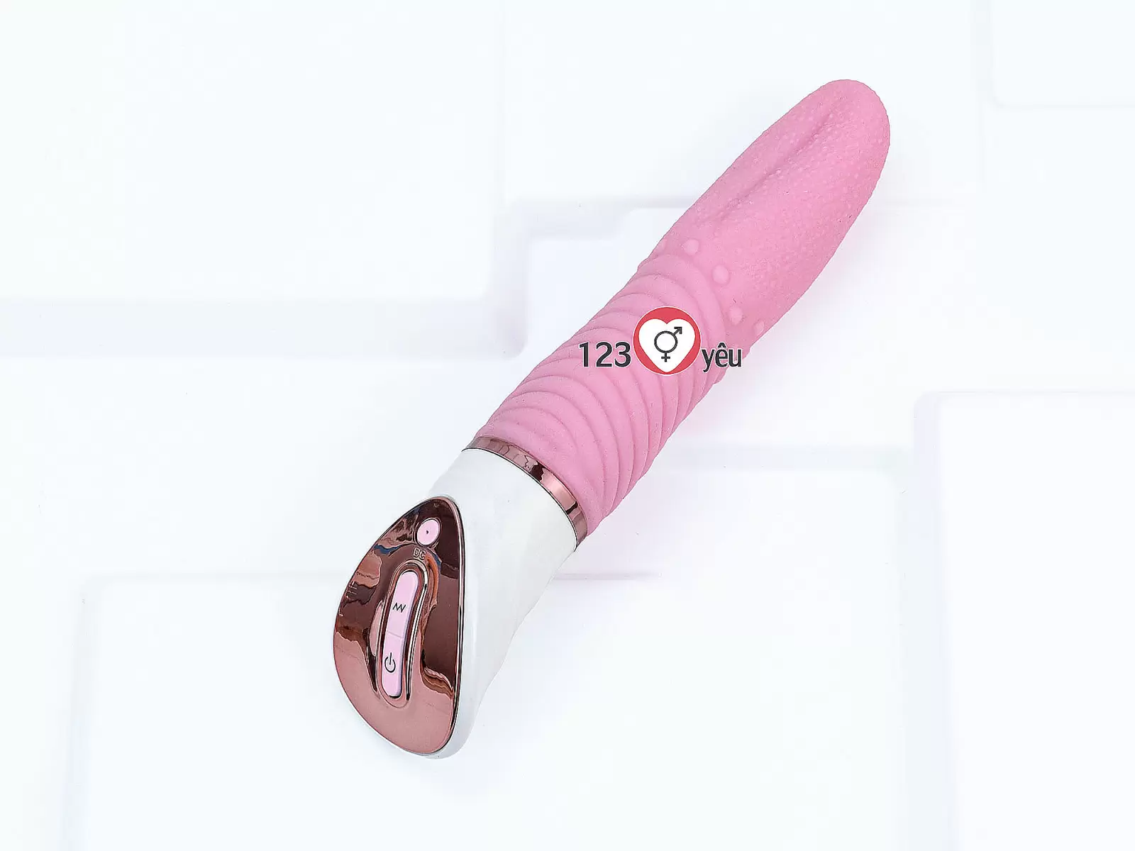 Lưỡi Liếm Massage Rung, Ngoáy, Phát Nhiệt - Magic Tongue