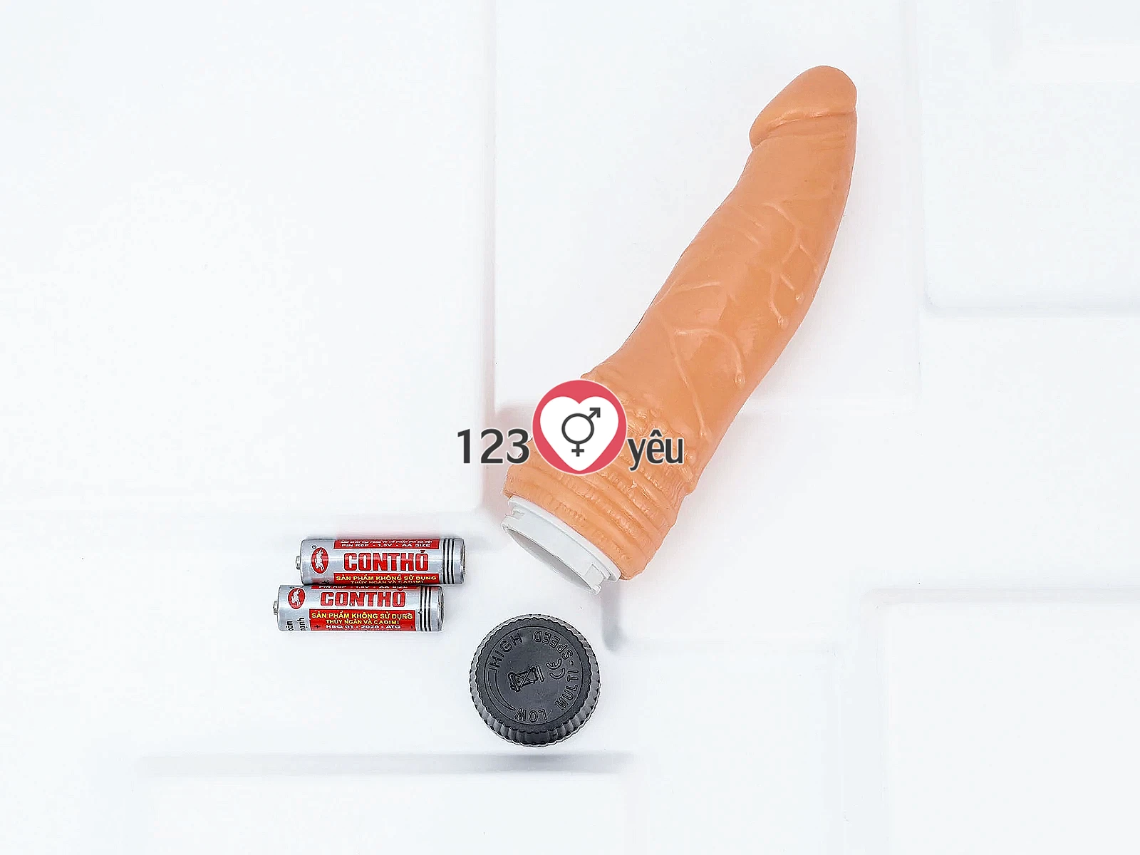 Dương vật giả silicon cong Shaki Sweet