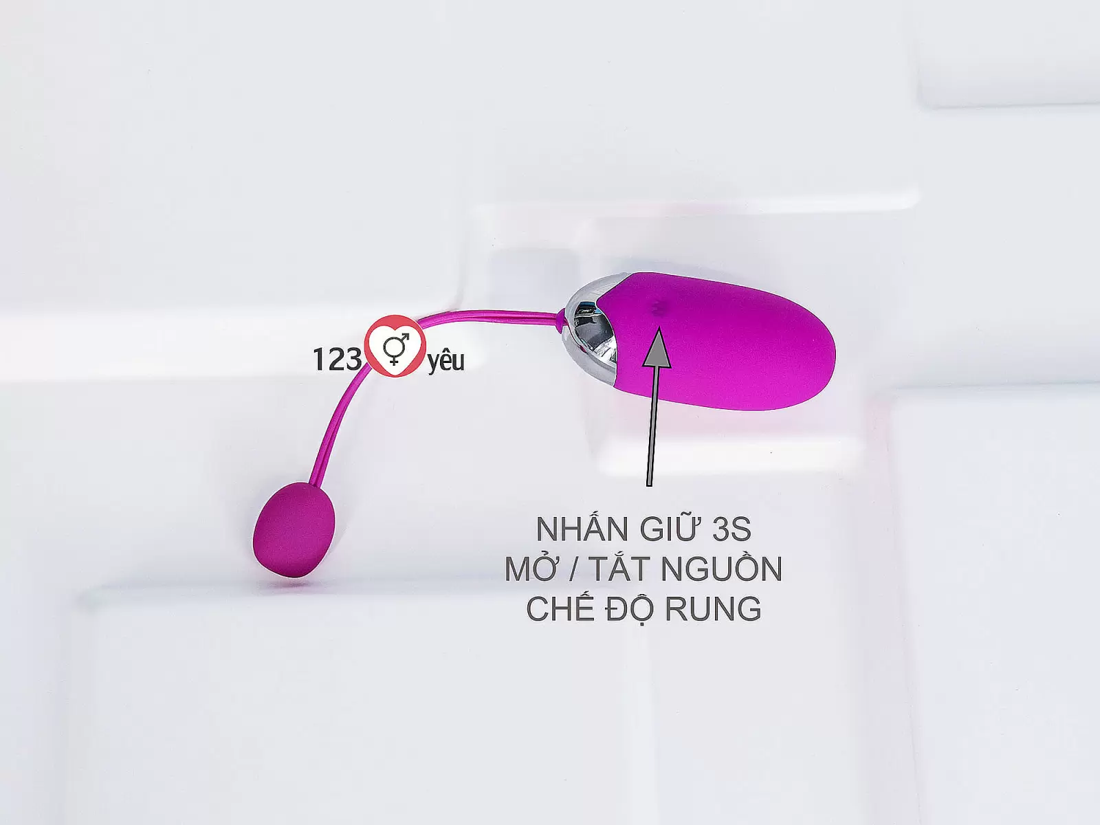 Trứng rung Abner 12 chế độ rung điều khiển bằng Smartphone